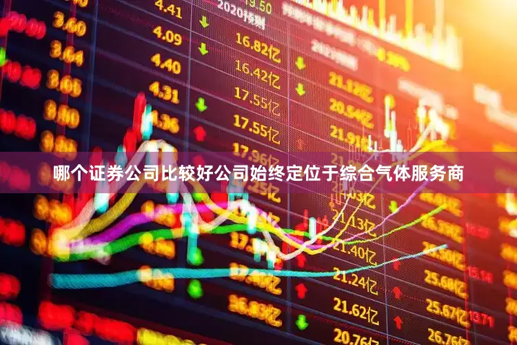 哪个证券公司比较好公司始终定位于综合气体服务商